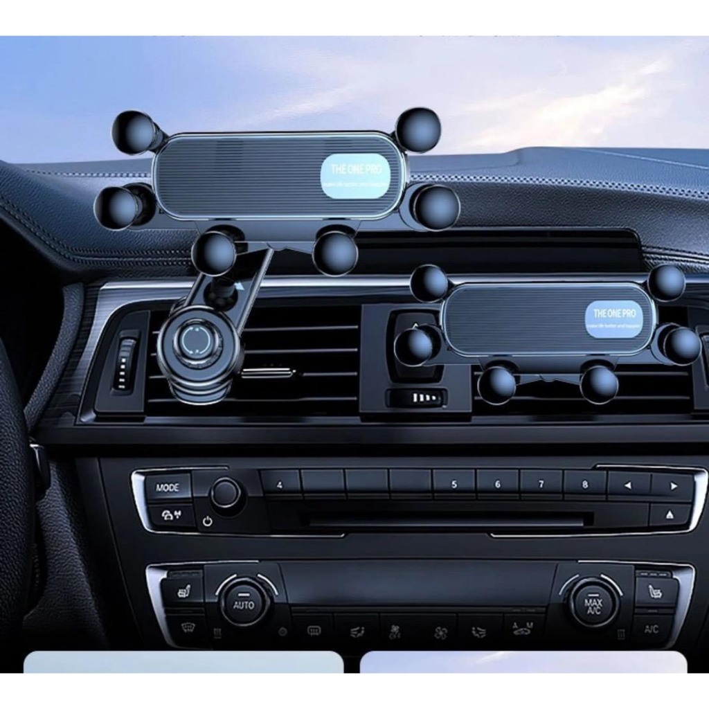 Giá đỡ điện thoại cài cửa gió 6 chấu little one chân dài