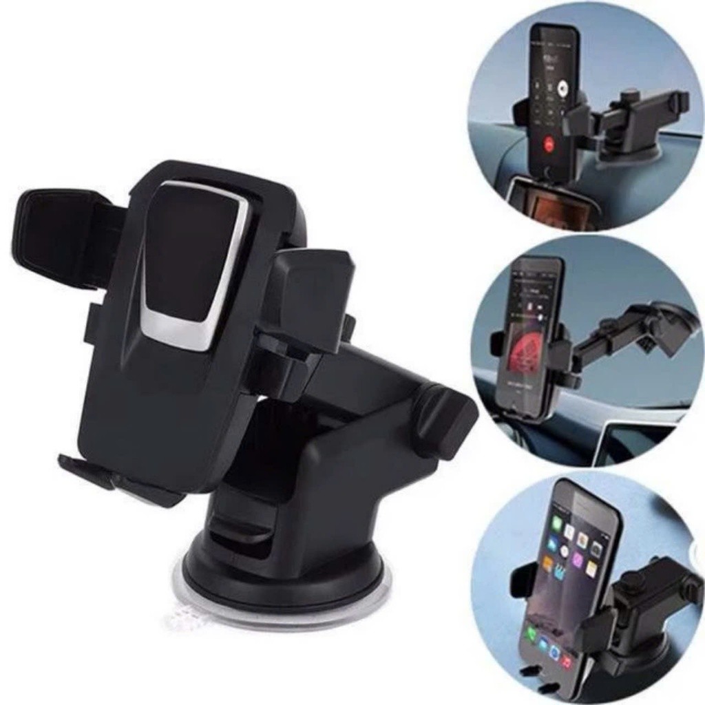Giá đỡ điện thoại Sucker hít kính kéo dài xoay 360độ
