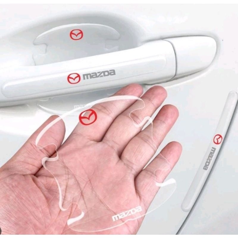 Combo 10 miếng silicon dán hõm cửa , tay cầm , tai gương