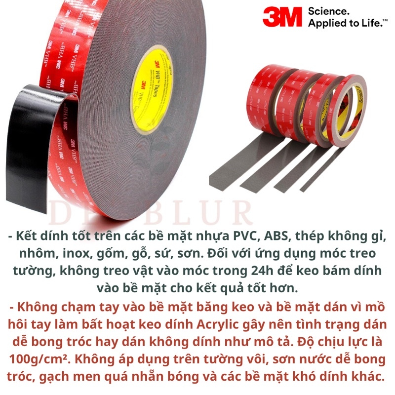 Keo 3M bản trong