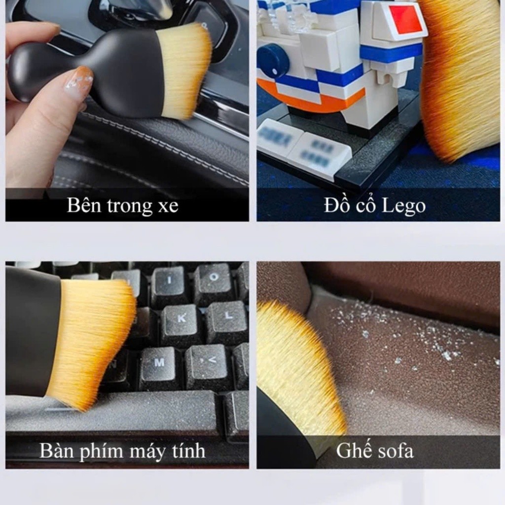 Chổi dọn vệ sinh mini trên ô tô