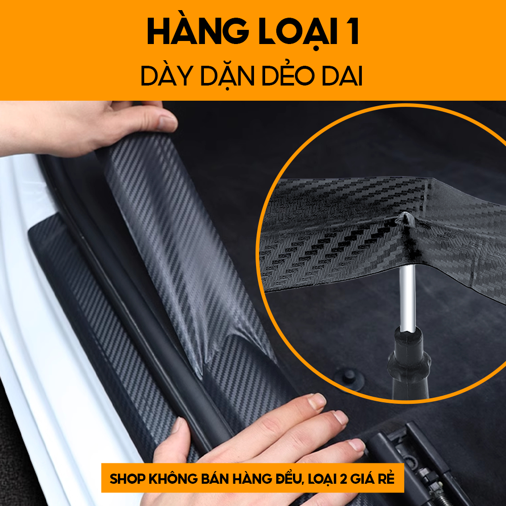 Băng dính vân carbon size 7cm*3m