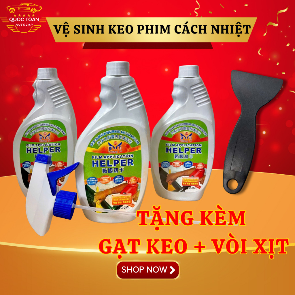 Tẩy keo  film 3m chai dẹt