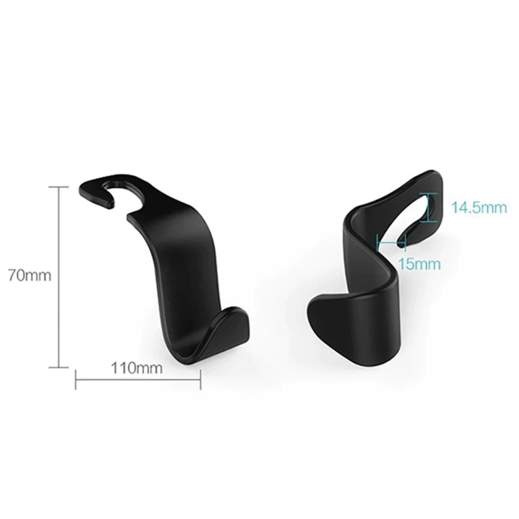 Móc treo đồ chữ S sau ghế