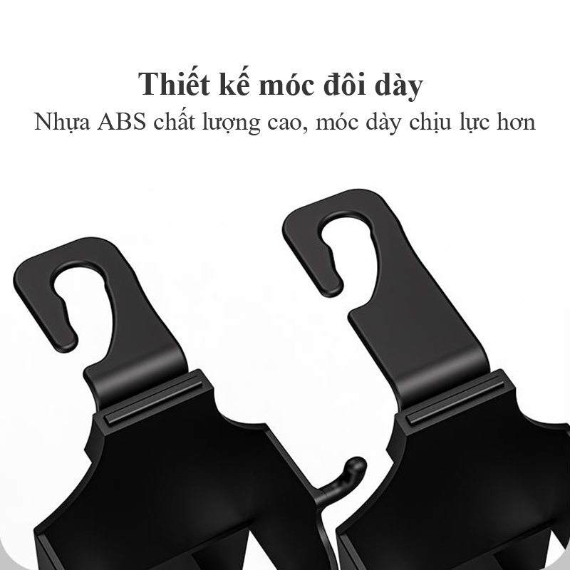 Giá Đỡ Cốc Nước Gắn Ghế Ngồi 0to Bằng ABS Có Móc Treo Đồ Và Giá Đỡ Treo Sau Xe Tiện Dụng- hàng đẹp
