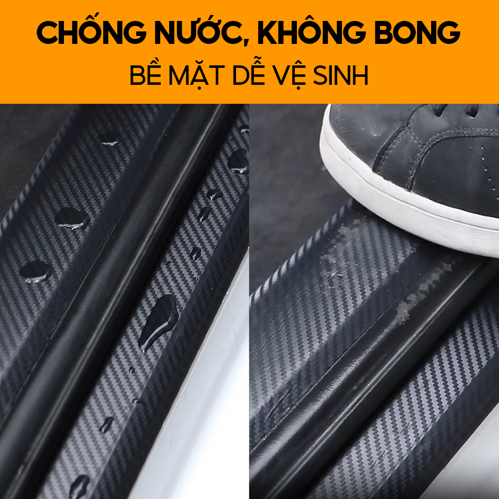 Băng dính vân carbon size 7cm*3m