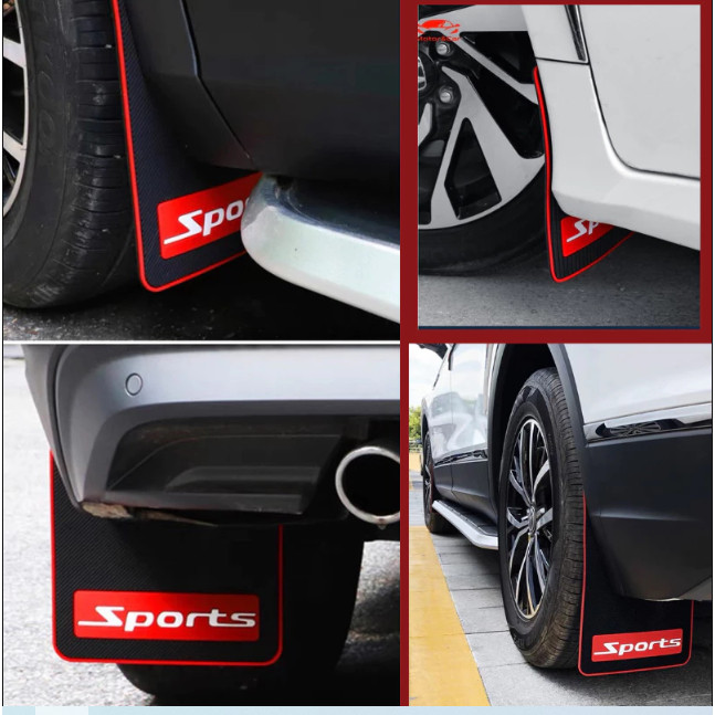 Bộ 2 miếng Tấm chắn bùn Cao Su Sport