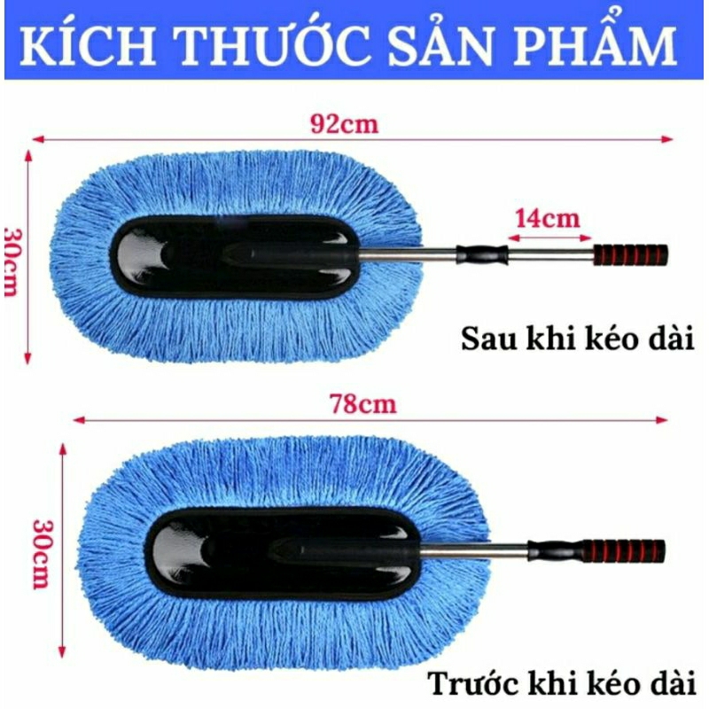 chổi dẹt vệ sinh nội thất