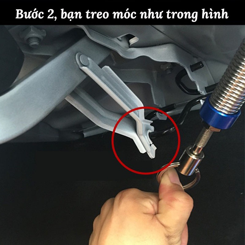 Lò Xo Mở Cốp Tự Động Thông Minh cho sedan