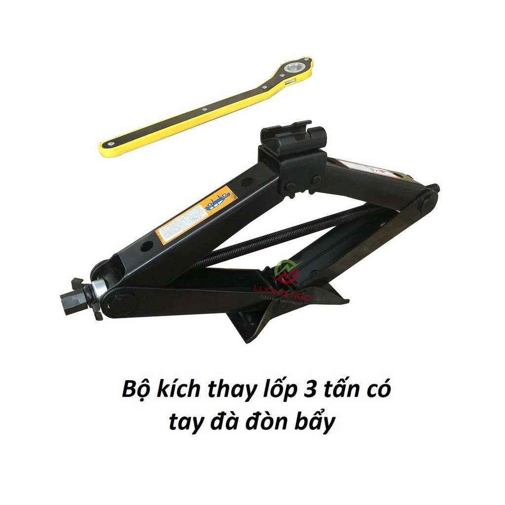 Kích nâng gầm ô tô - 2 tấn + cờ lê