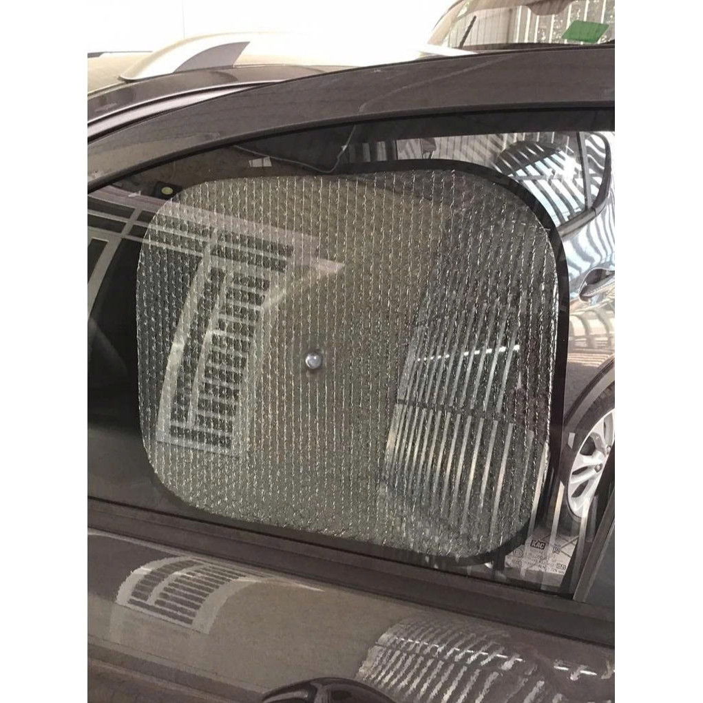 Bộ 2 miếng tấm che nắng xốp xanh