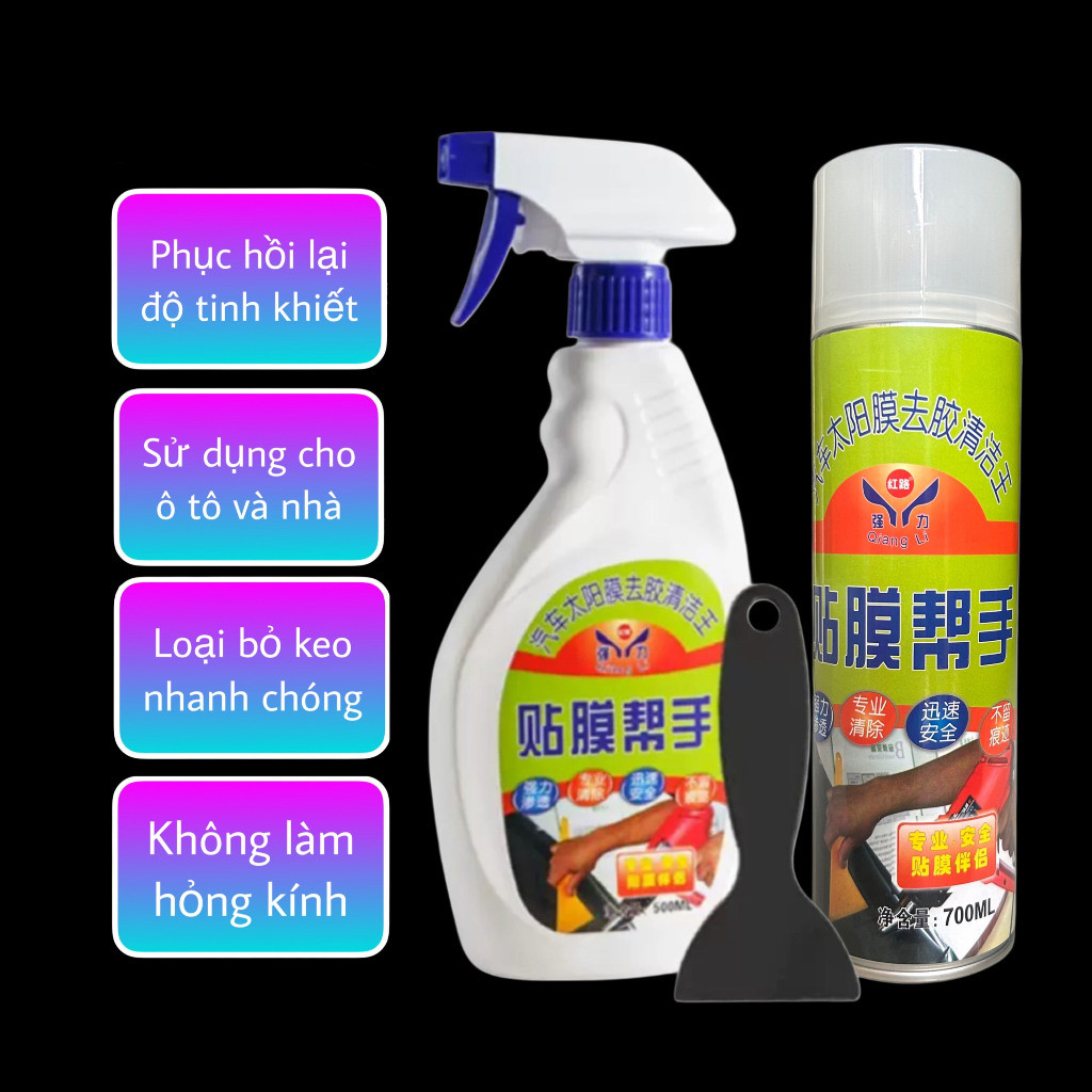 Tẩy keo  film 3m chai dẹt
