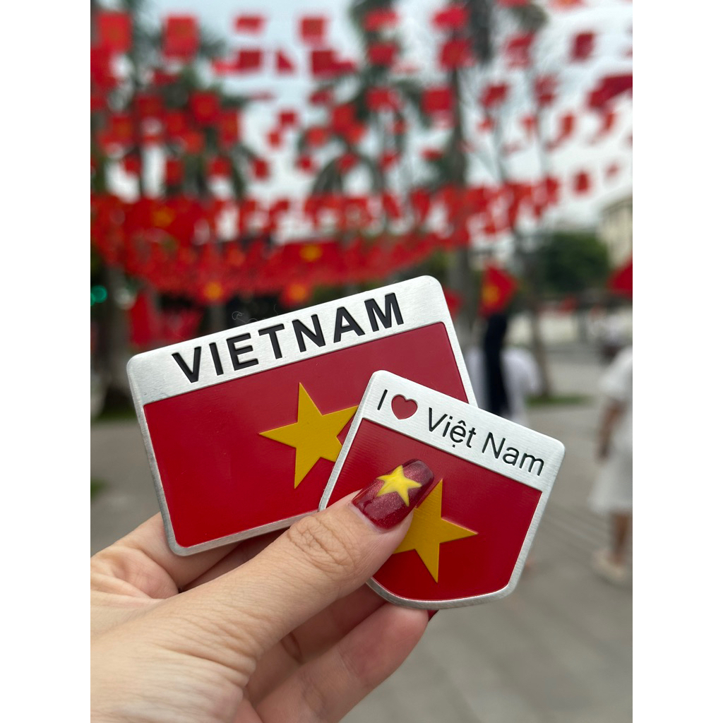 combo1 Tem CN +khiên I yêu việt nam