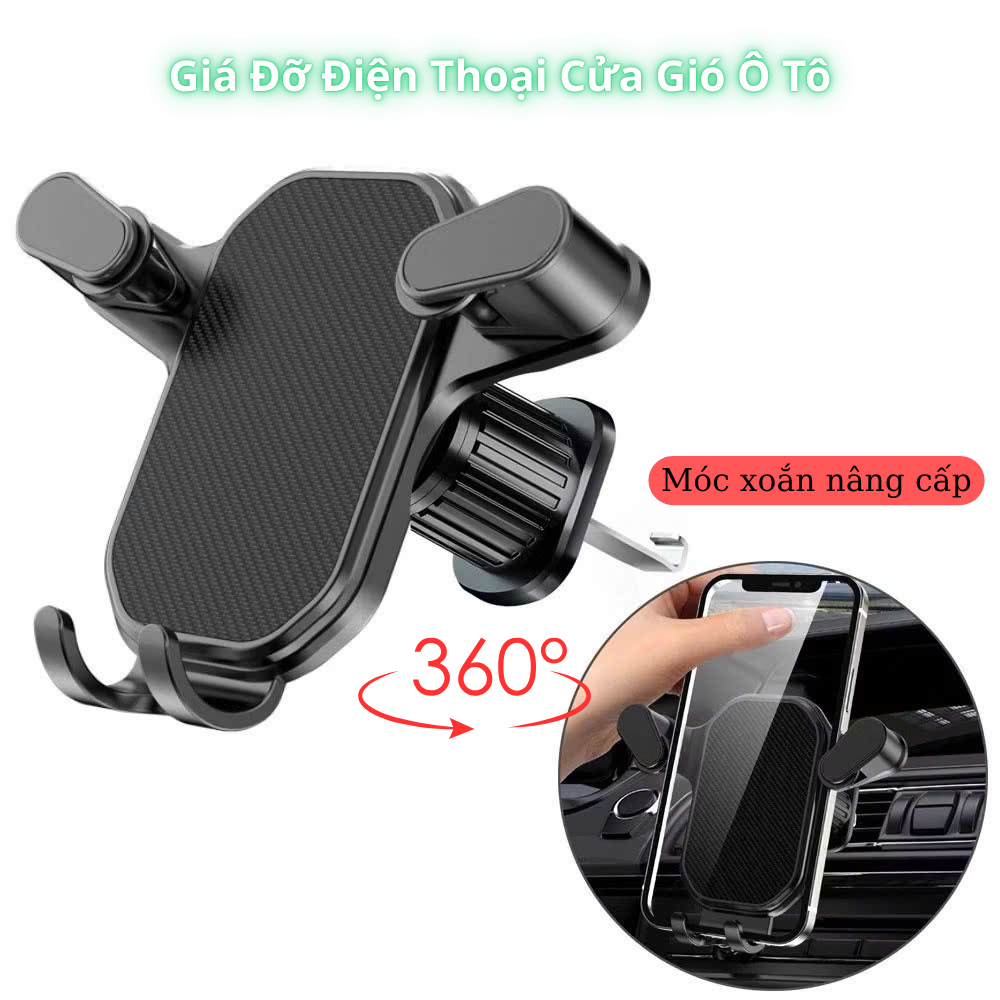 Giá đỡ điện thoại cửa gió điều hoa ô tô