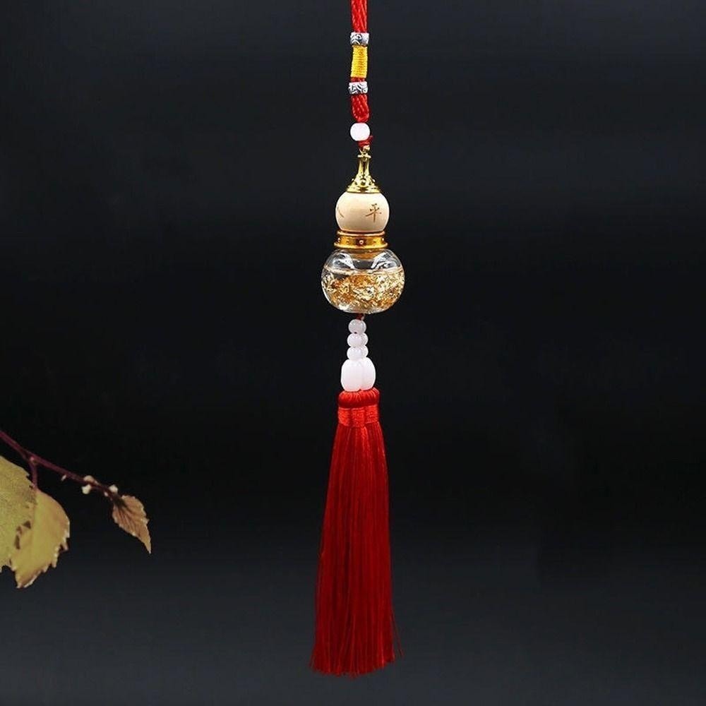 Khánh hồ lô pha lê dát vàng