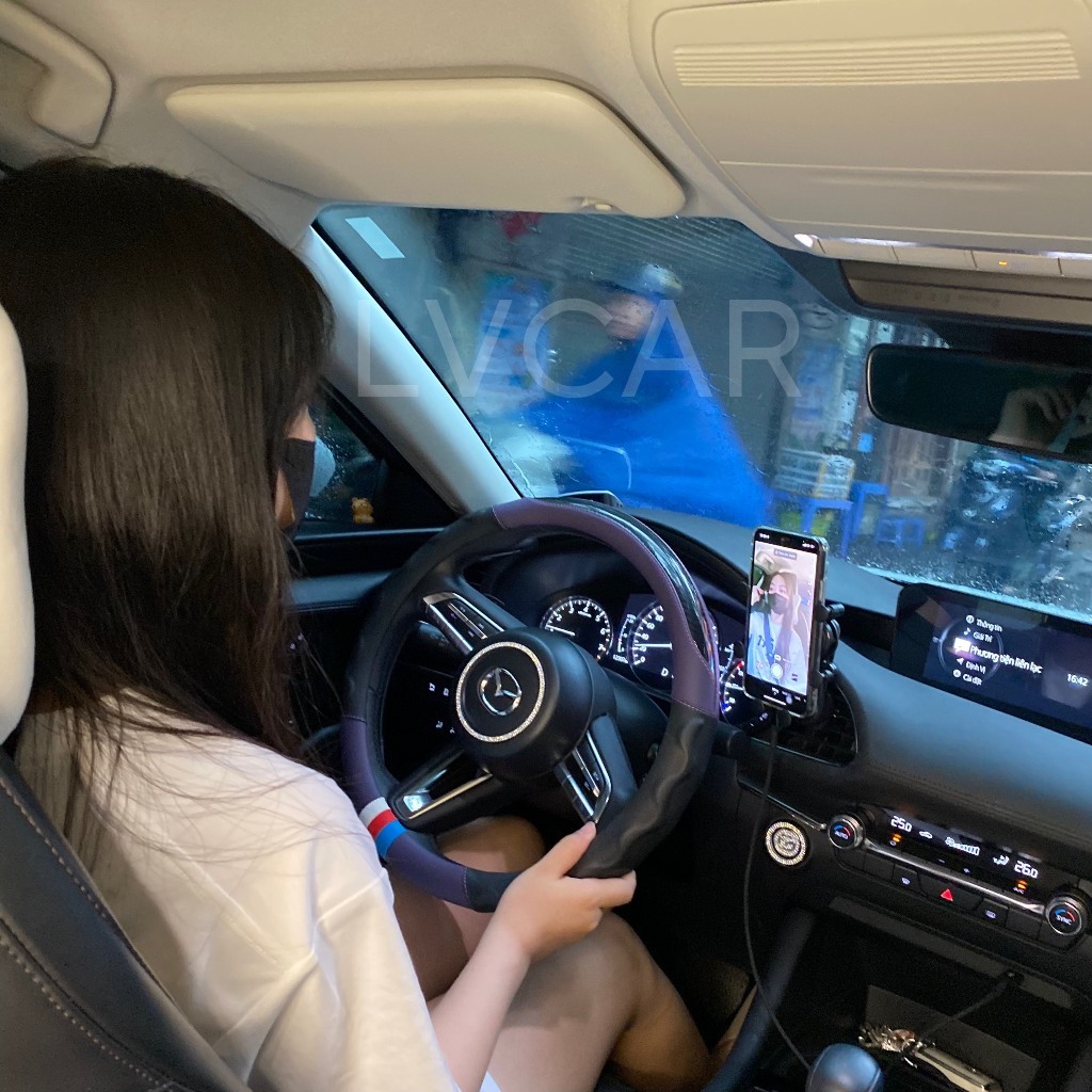 Giá đỡ điện thoại cài cửa gió 6 chấu little one chân dài