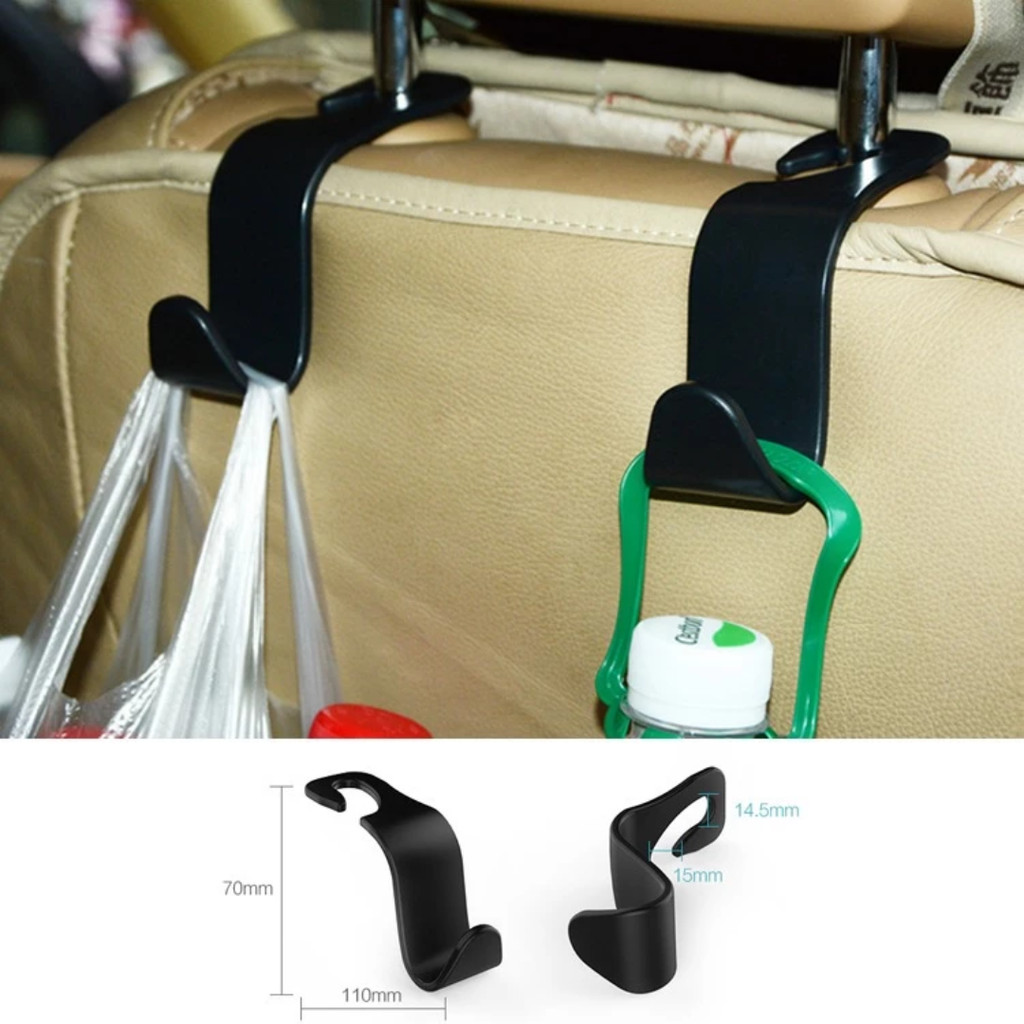 Móc treo đồ chữ S sau ghế