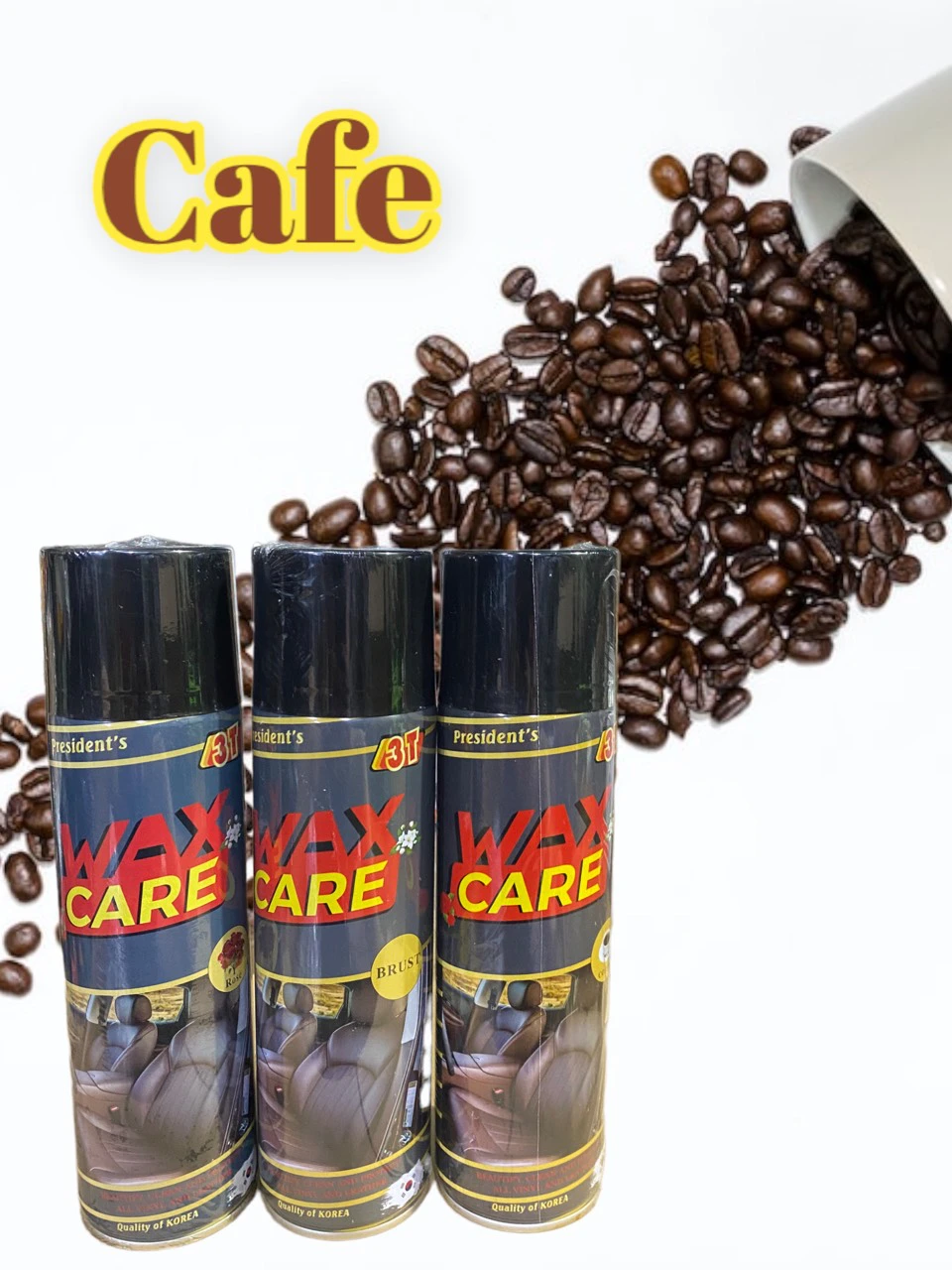 xịt bóng đồ da WAX CARE 3T