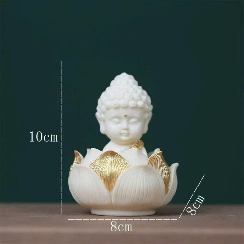 Tượng như lai thích ca ngồi đài sen