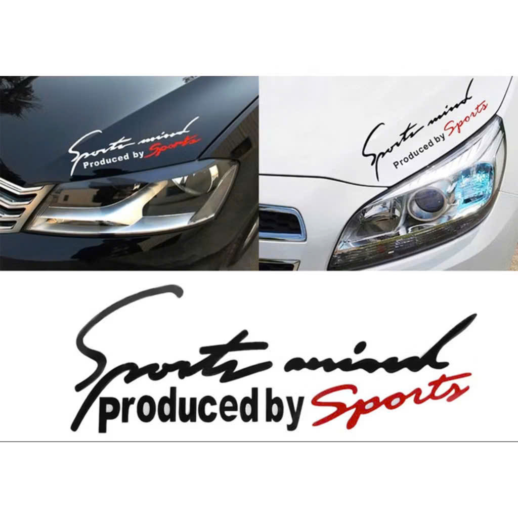 tem dán decal sport mind produce by sport