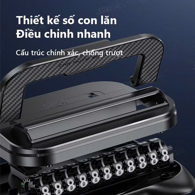 Giá đỡ điện thoại ô tô bảng điều khiển đa năng, xoay 360 độ, giá đỡ điện thoại di động có biển số