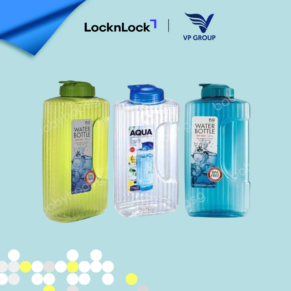 P-00052G-Bình nước HAP736 2.1L, màu xanh lá