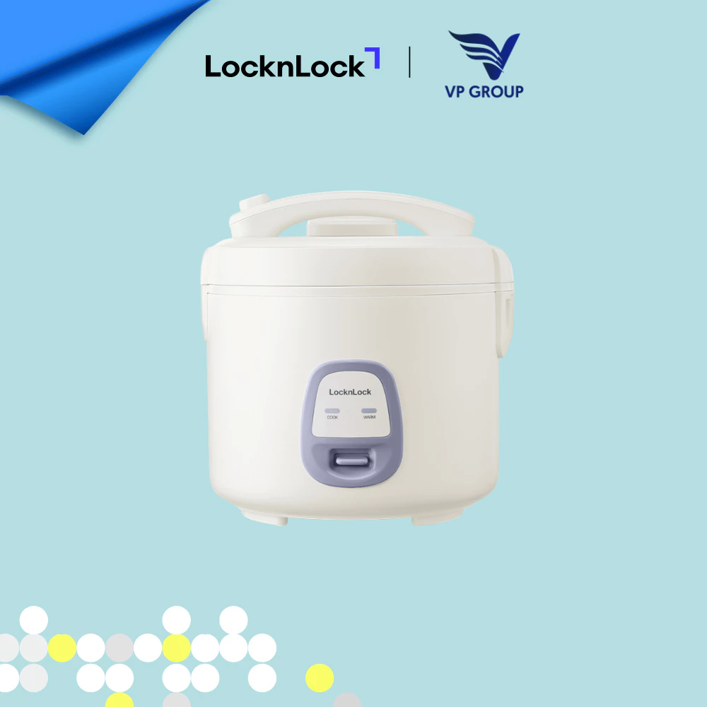EJR462IVY Nồi cơm điện Locknlock Electric rice cooker 220V, 50Hz, 700W, 1.8L - Màu ngà