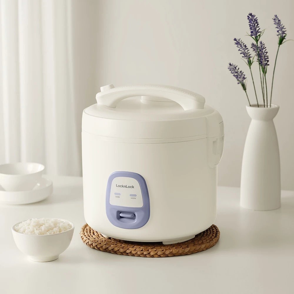 EJR462IVY Nồi cơm điện Locknlock Electric rice cooker 220V, 50Hz, 700W, 1.8L - Màu ngà