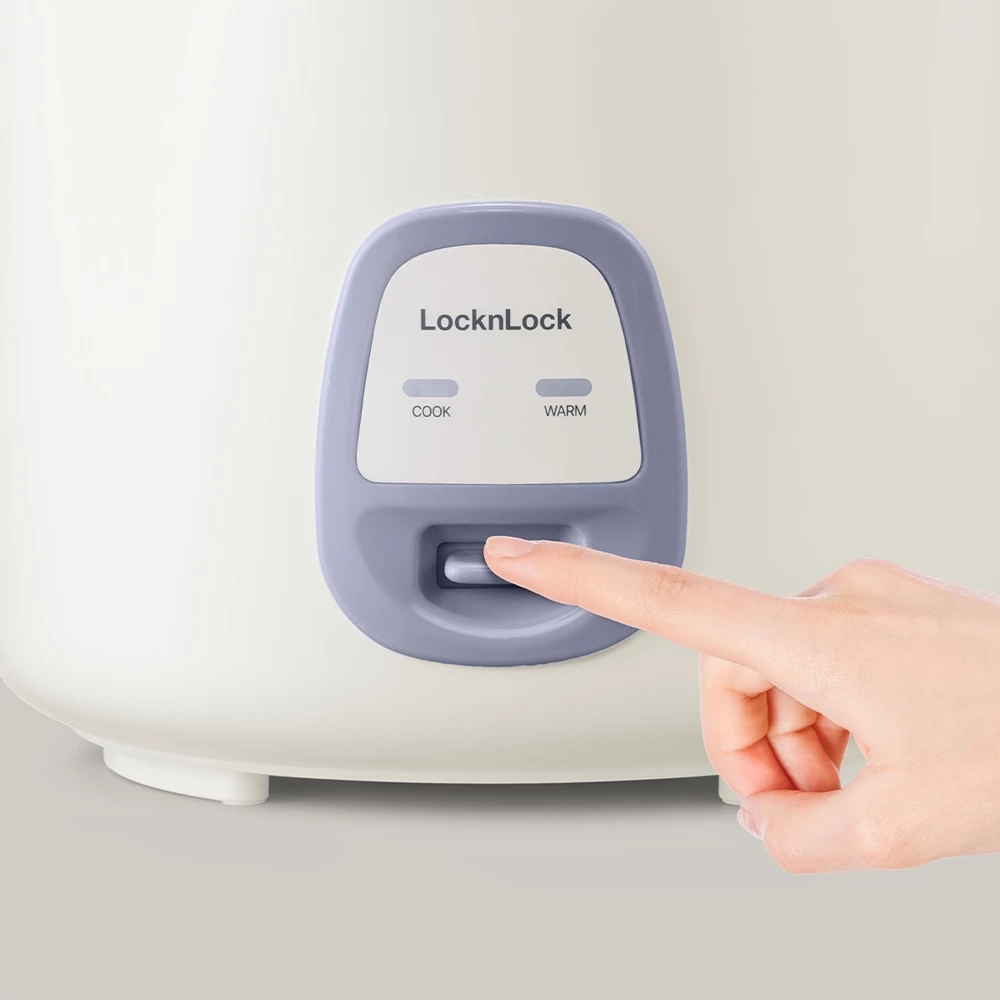 EJR462IVY Nồi cơm điện Locknlock Electric rice cooker 220V, 50Hz, 700W, 1.8L - Màu ngà