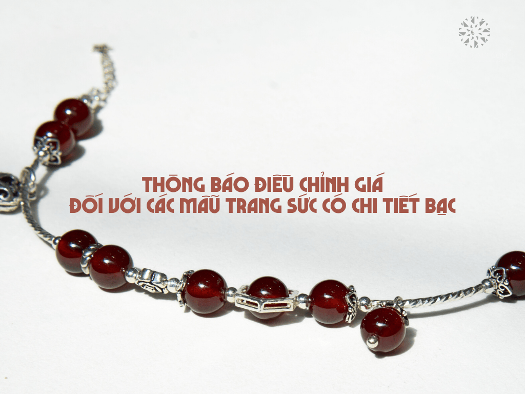 Thông báo điều chỉnh giá tại Viet Gemstones