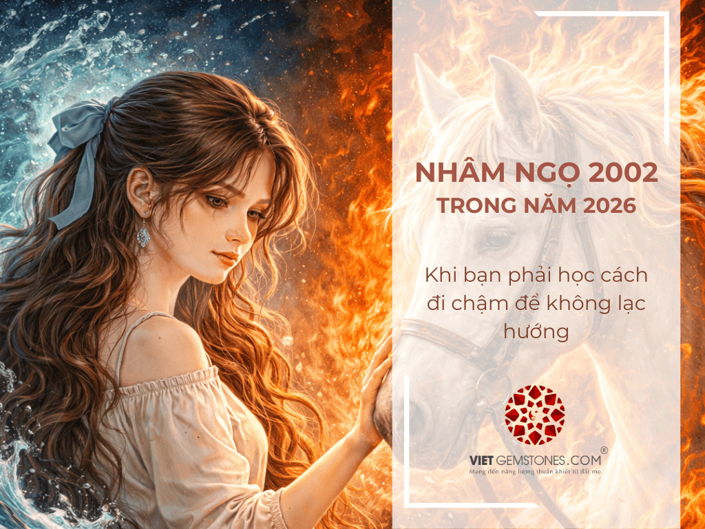 NHÂM NGỌ 2002 TRONG NĂM BÍNH NGỌ 2026: Khi bạn phải học cách đi chậm để không lạc hướng