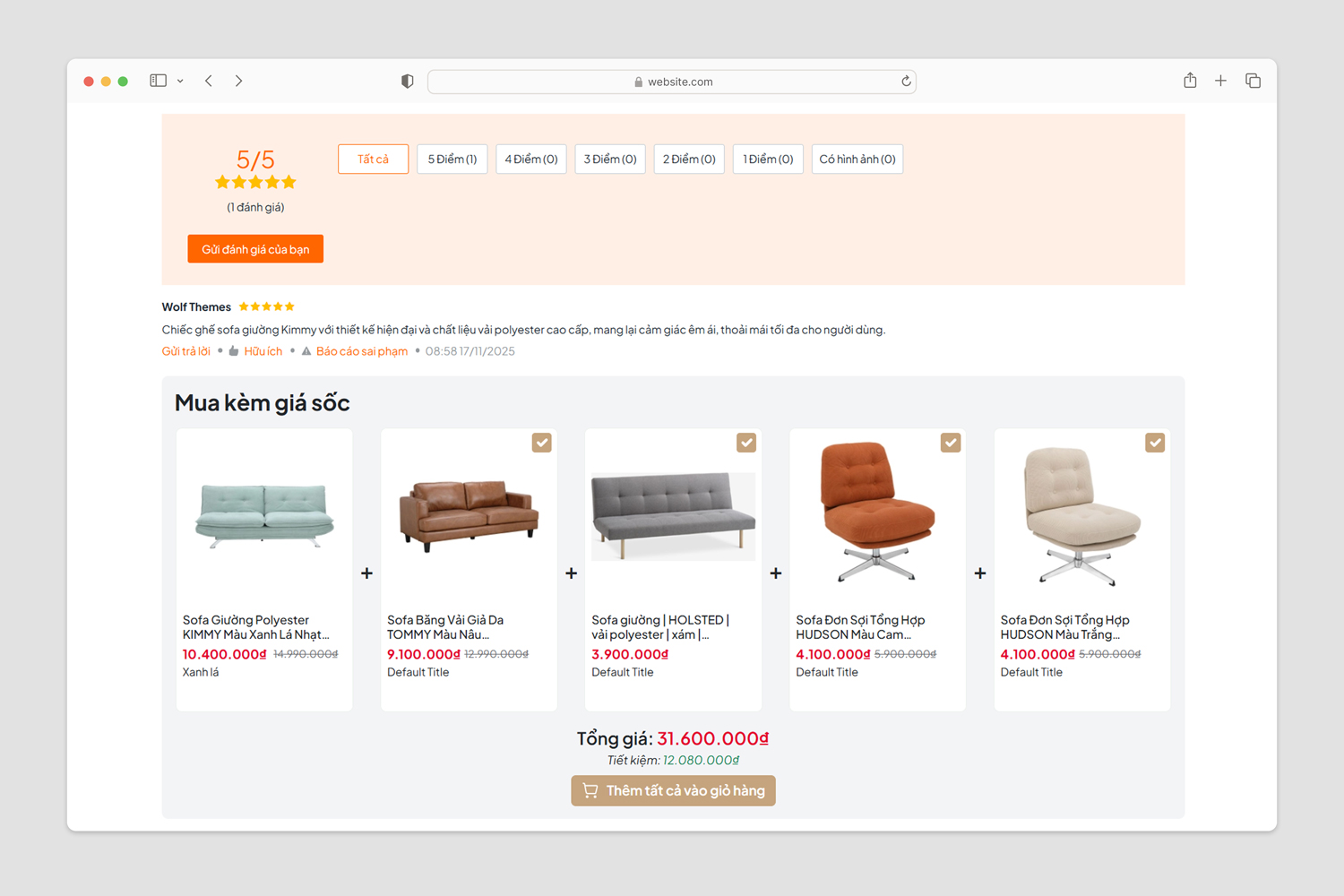 Chi tiết sản phẩm