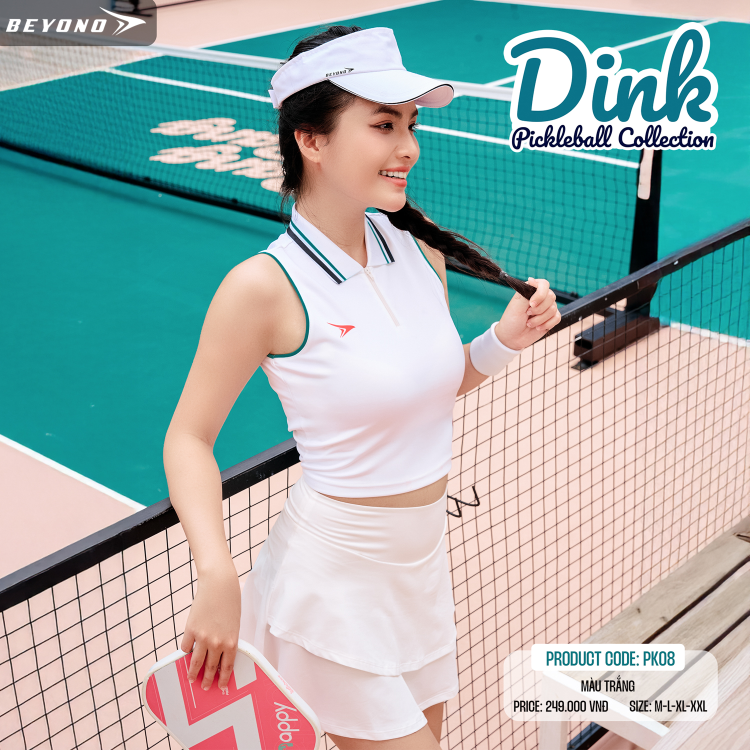 ÁO THỂ THAO NỮ DINK APK08 BEYONO