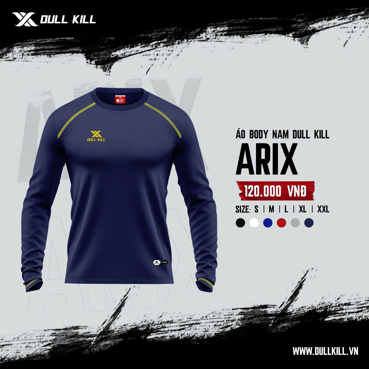 Áo Body Nam Dull Skill Arix