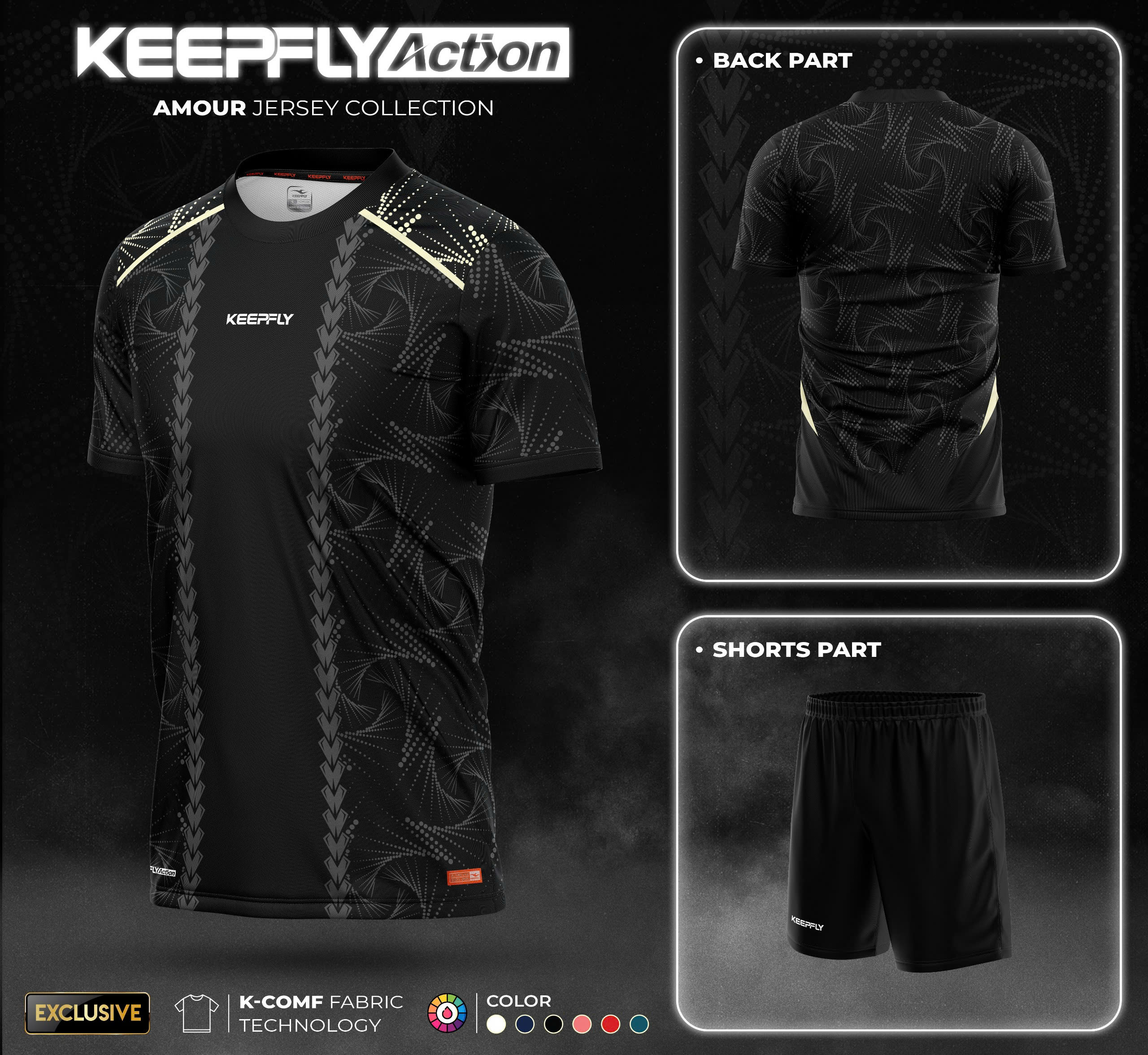 Quần Áo Bóng Đá Keepfly Amour