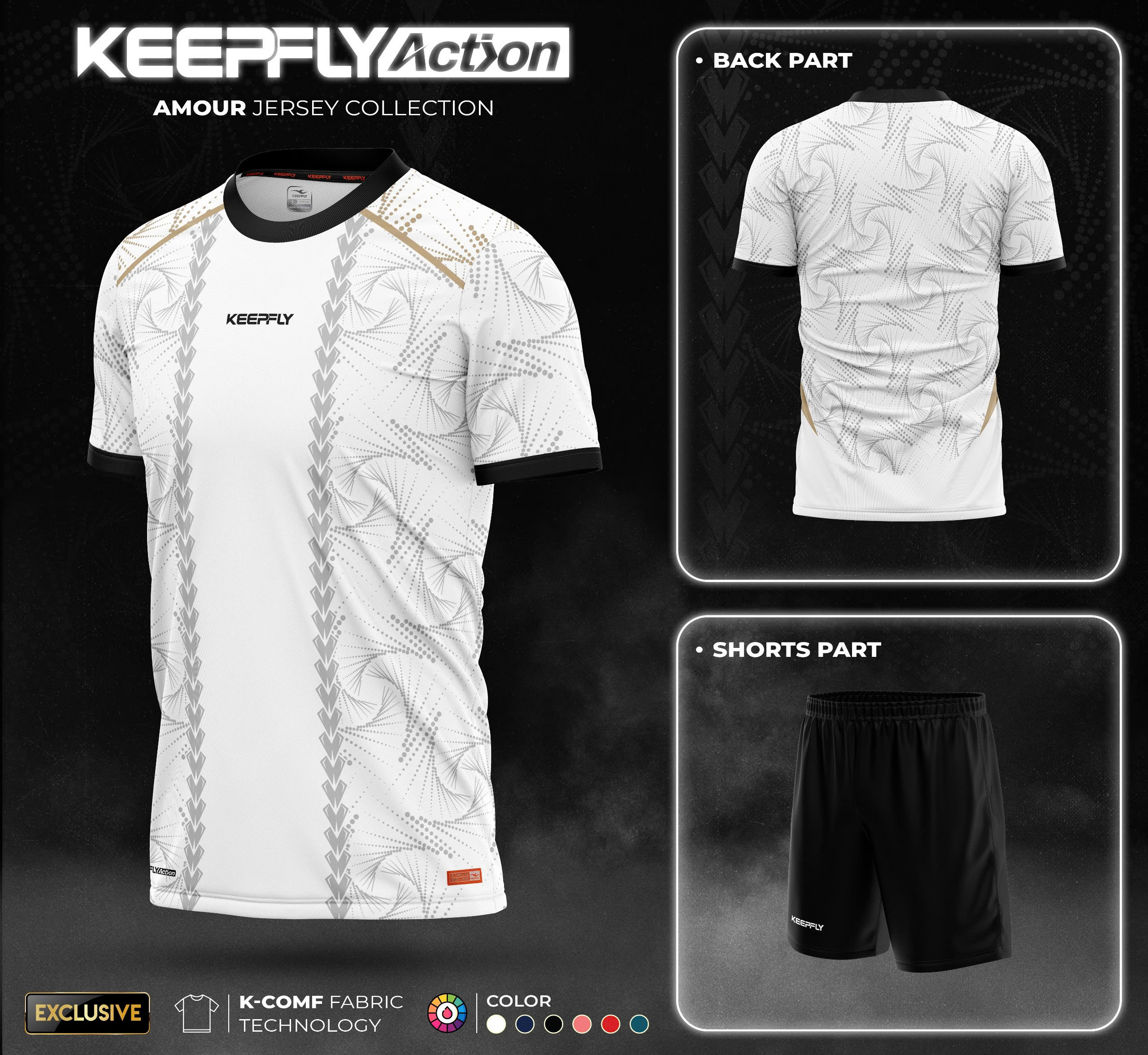 Quần Áo Bóng Đá Keepfly Amour