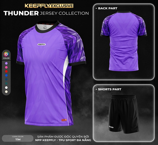 Quần Áo Bóng Đá Keepfly Exclusive Thunder