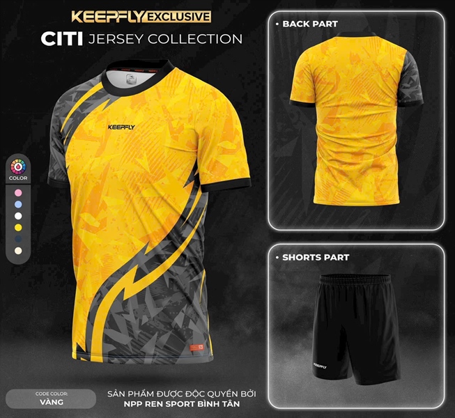 Quần Áo Bóng Đá Keepfly Exclusive Citi