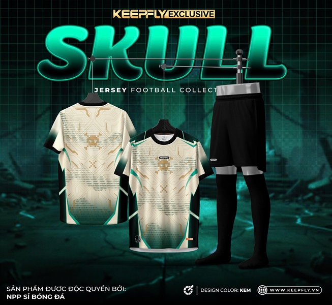 Quần Áo Bóng Đá Keepfly Exclusive Skull