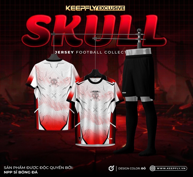 Quần Áo Bóng Đá Keepfly Exclusive Skull