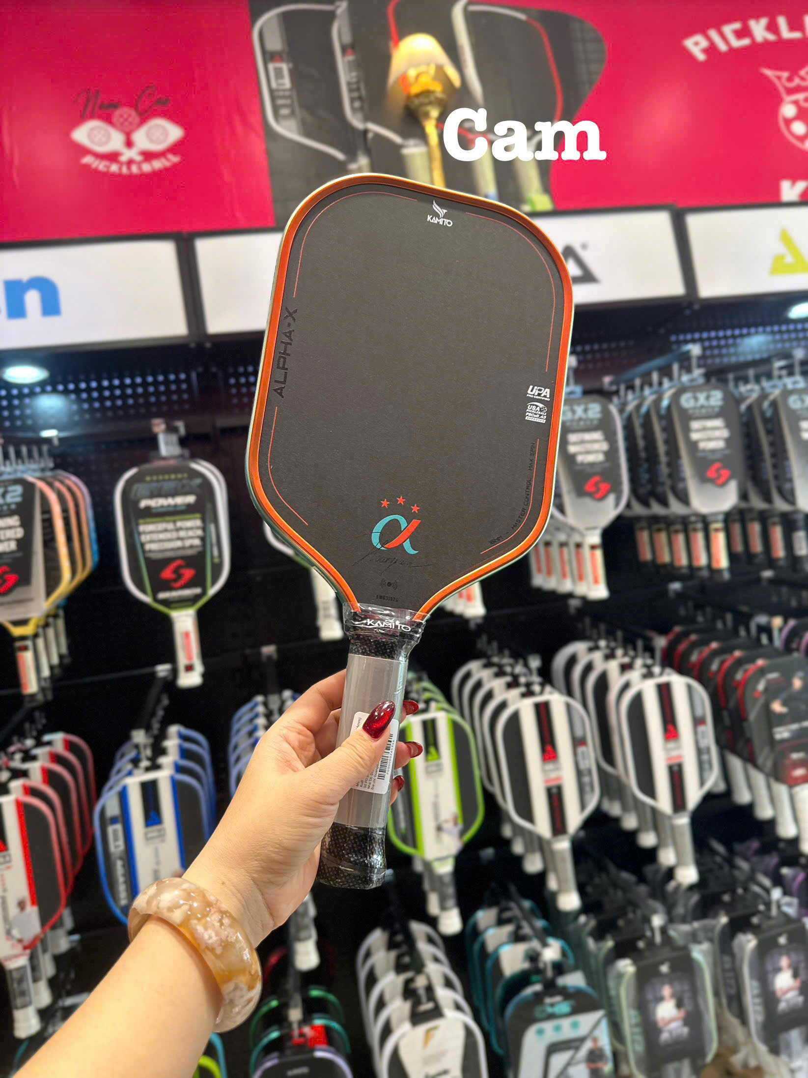 VỢT PICKEBALL KAMITO ALPHA TRIPLE STAR
