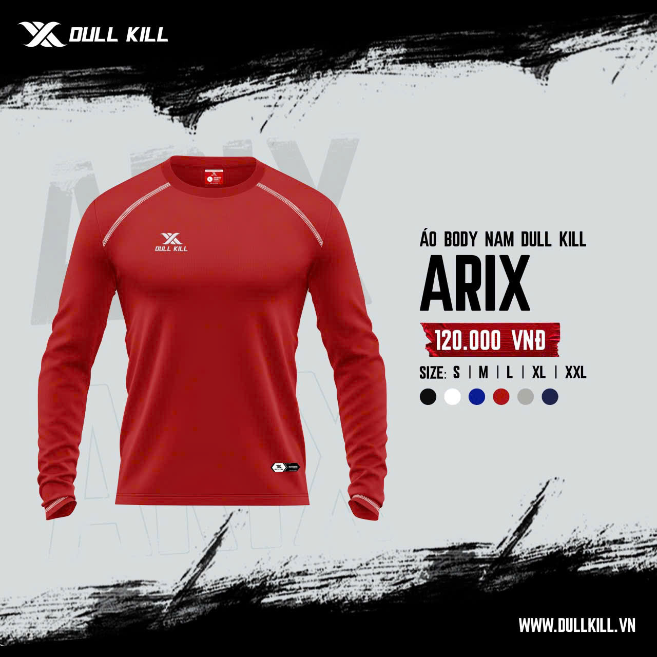 Áo Body Nam Dull Skill Arix