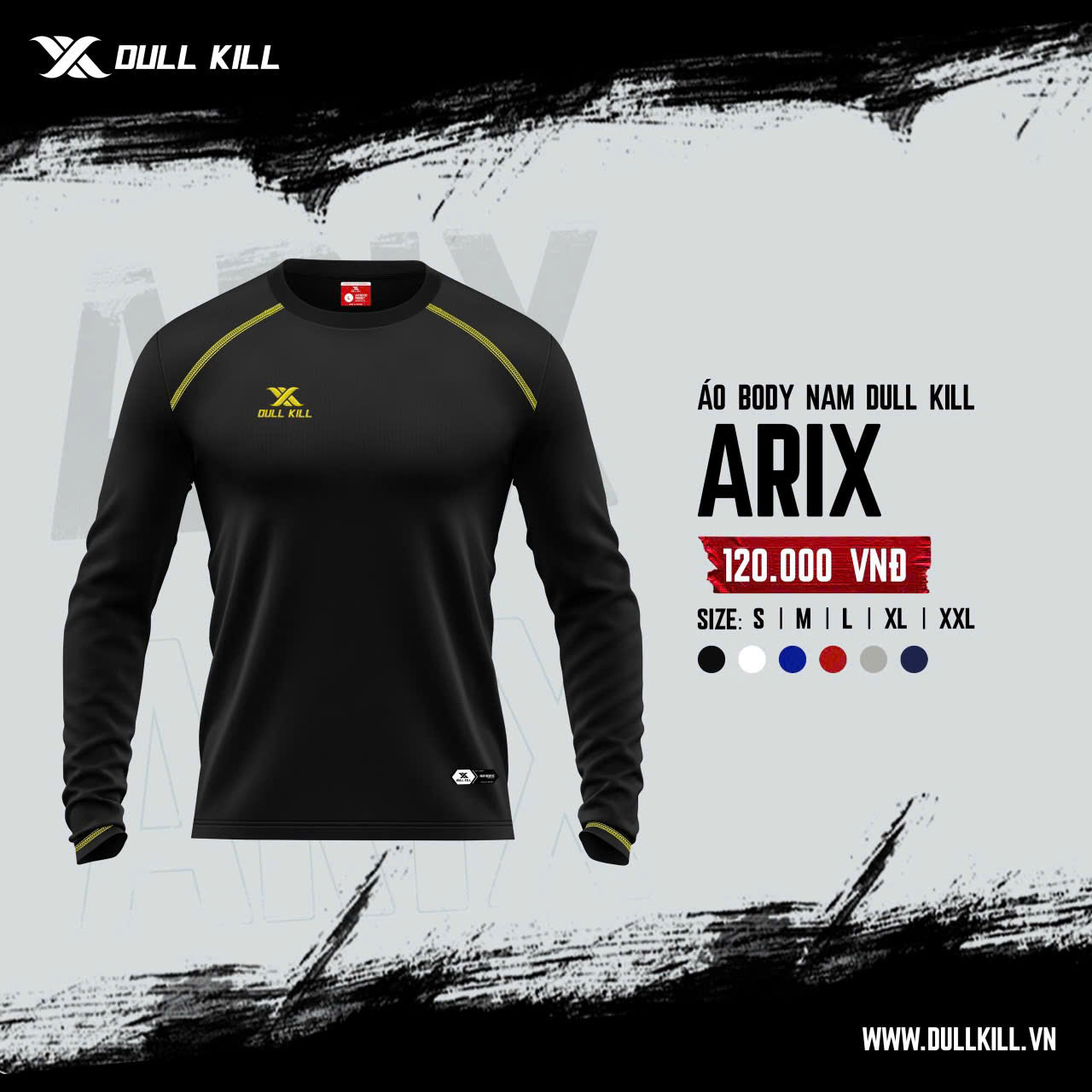 Áo Body Nam Dull Skill Arix
