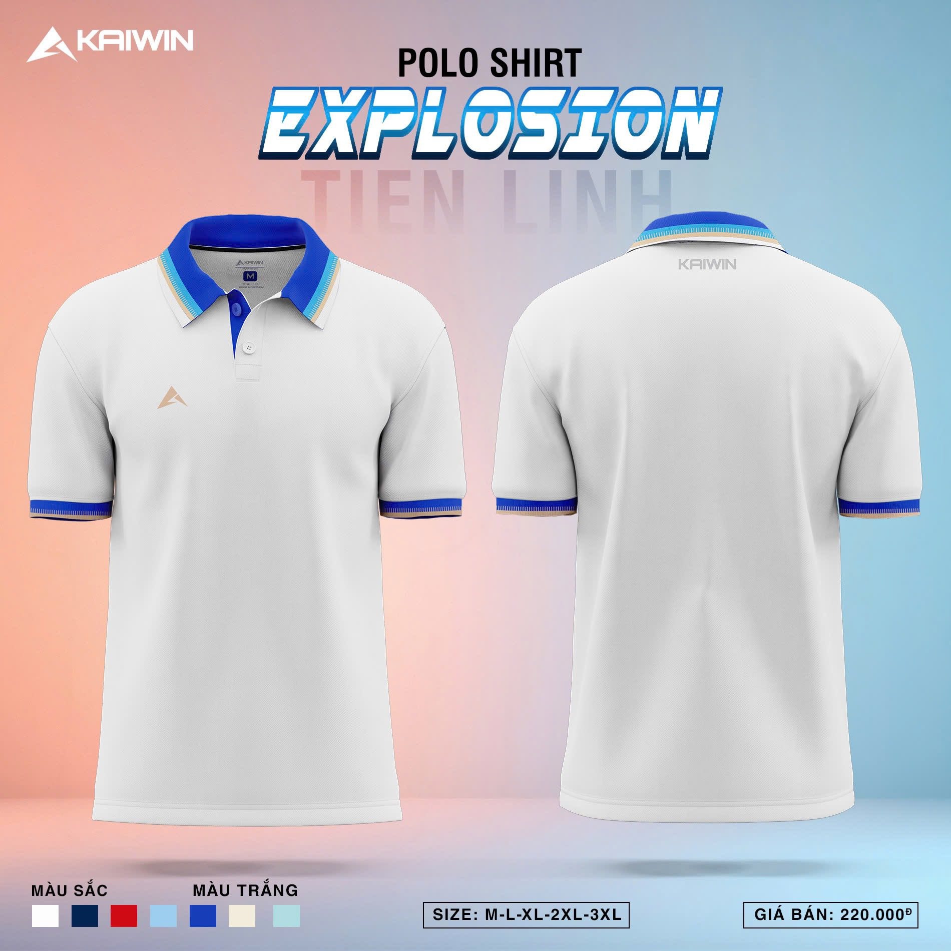 Áo Polo Thể Thao Kaiwin Explosion