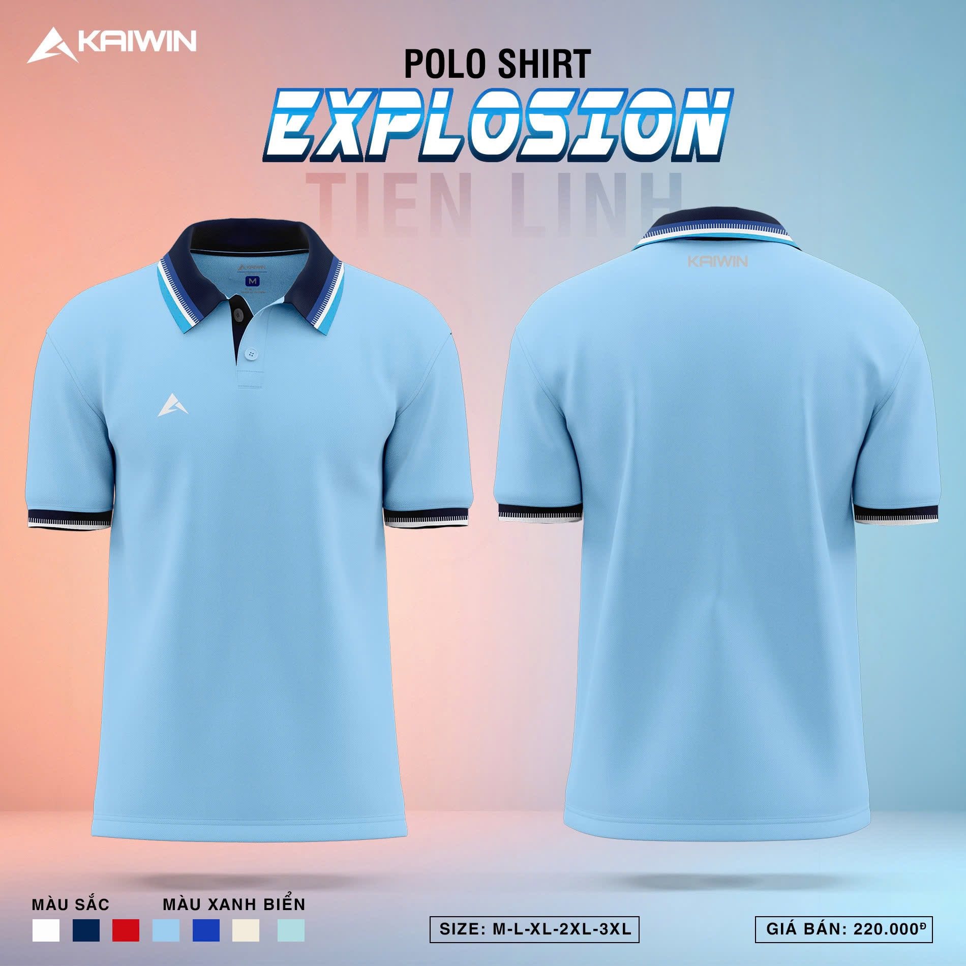 Áo Polo Thể Thao Kaiwin Explosion