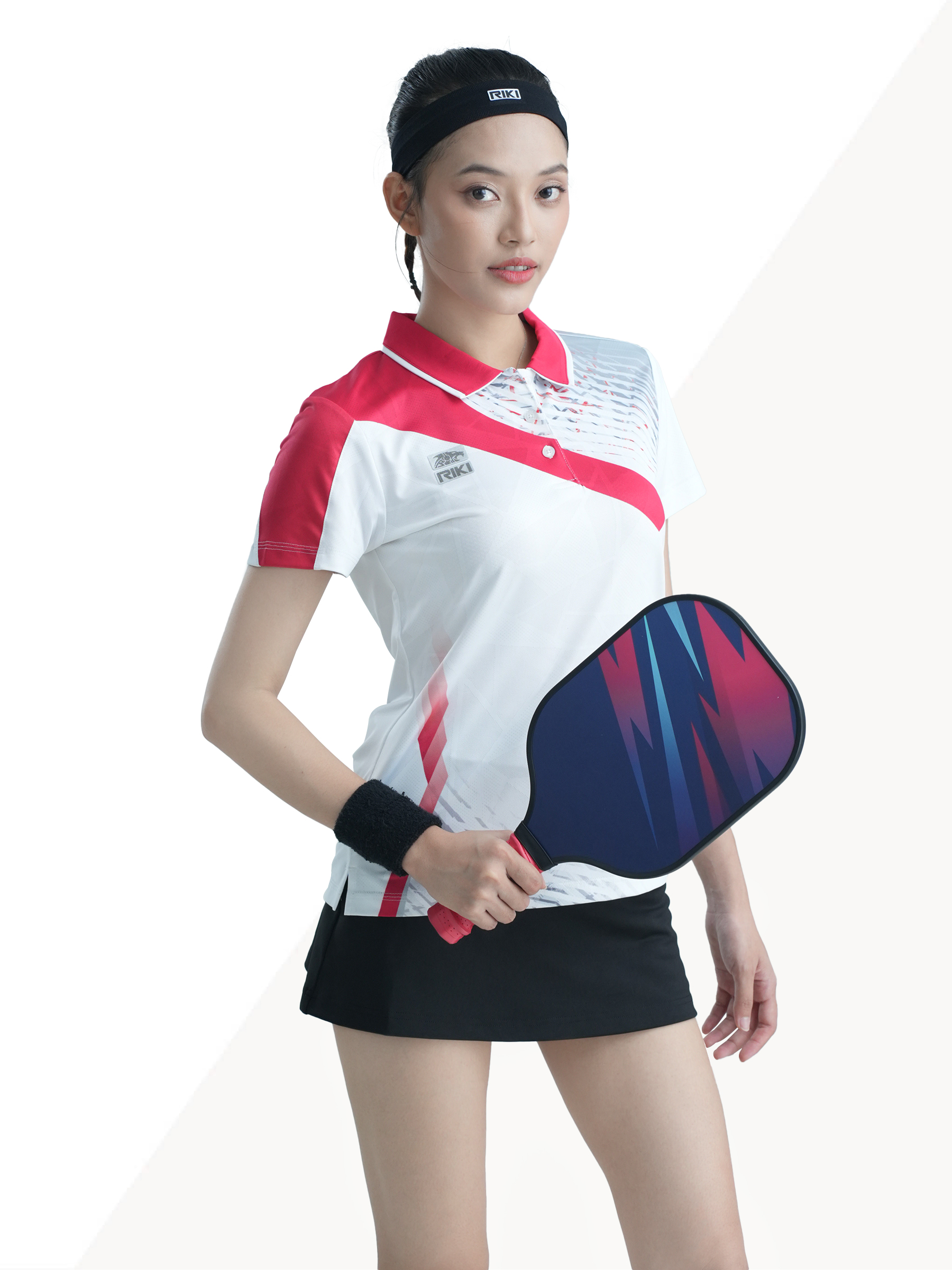 ÁO CẦU LÔNG, PICKLEBALL NỮ NEXUS01 RIKI