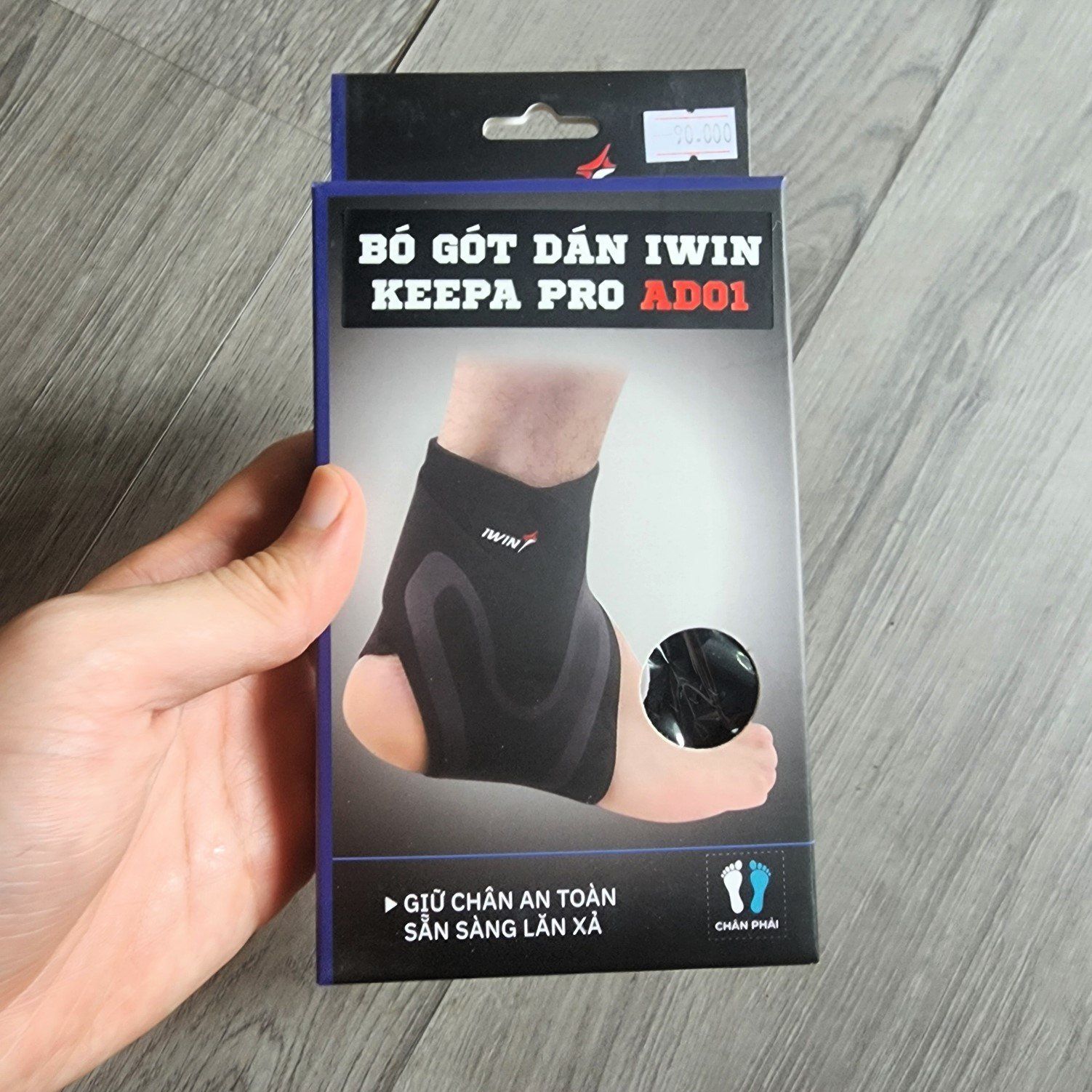Băng gót chân dán IWIN KEEPA IKN403