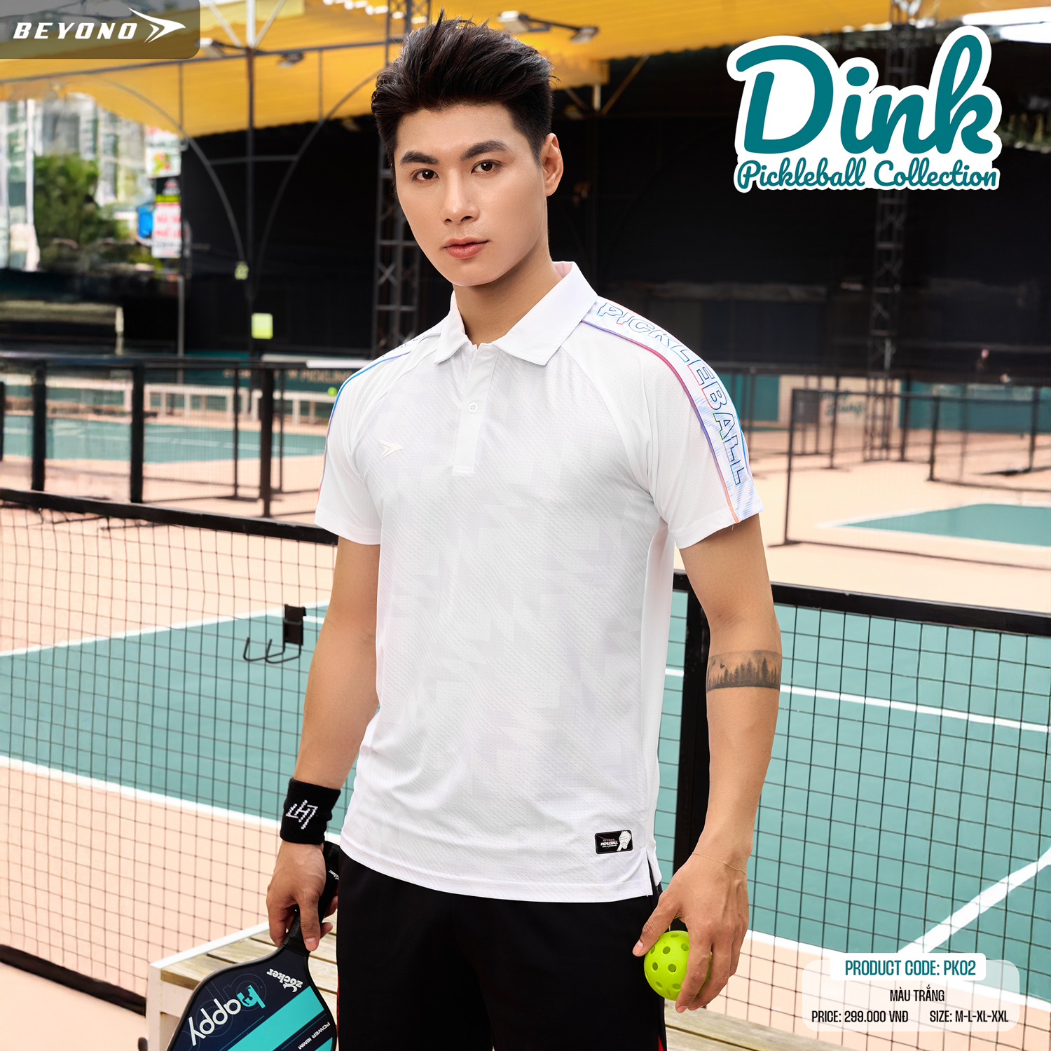ÁO THỂ THAO BEYONO DINK APK02 NAM