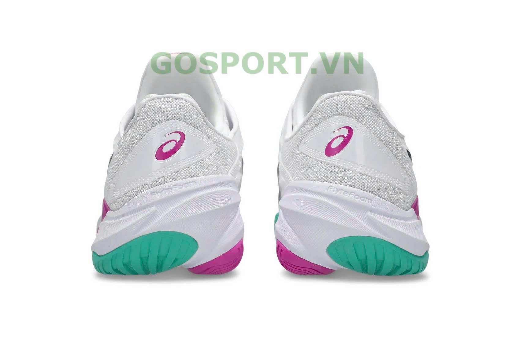Giày Asics Court FF3 Trắng Hồng Xanh