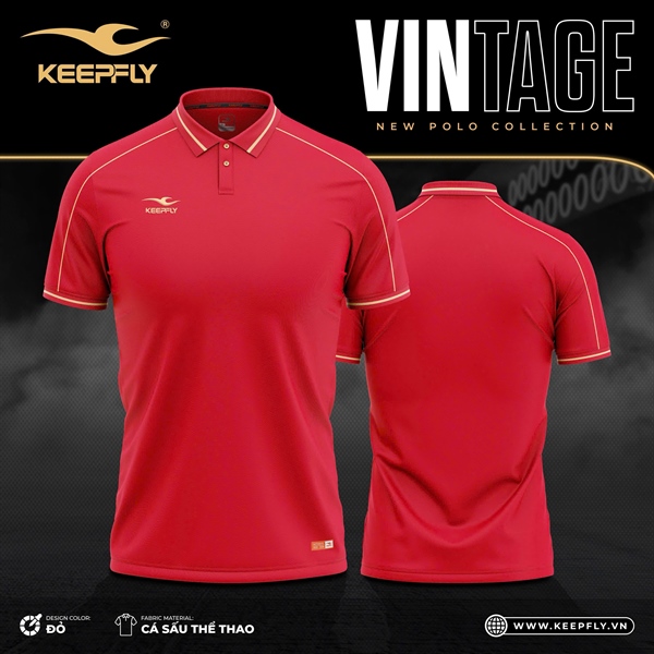 Áo Polo Thể Thao Keepfly Vintage